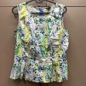 Summery peplum top- Ann Taylor
